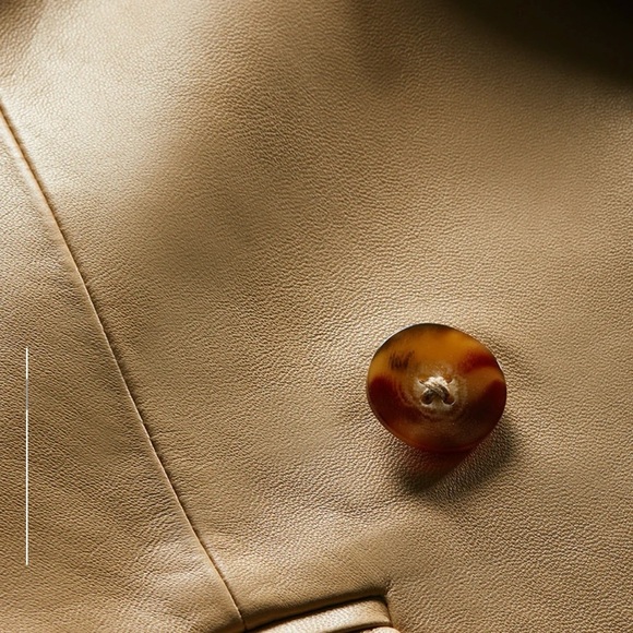 Veronica Beard Leather Dickey Jacket - Picture 4 of 7